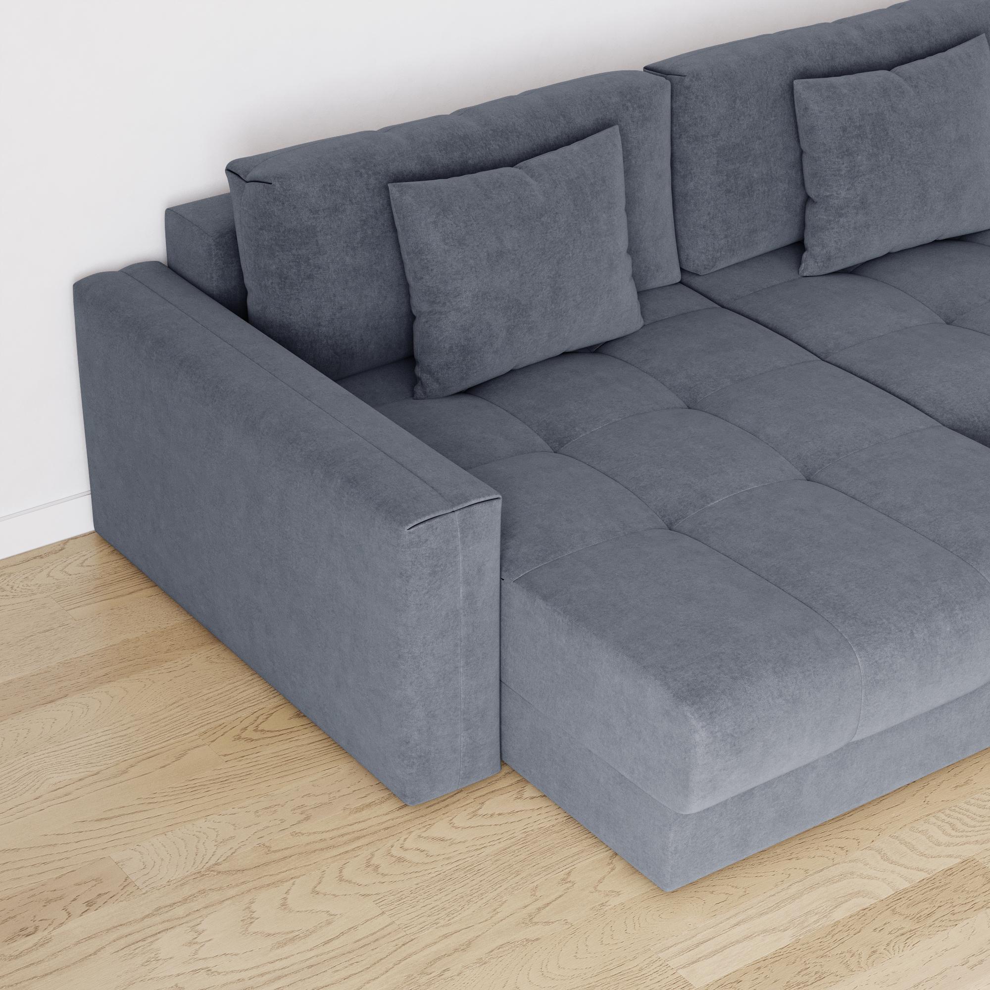 Lazurit Диван угловой П-образный Дензел