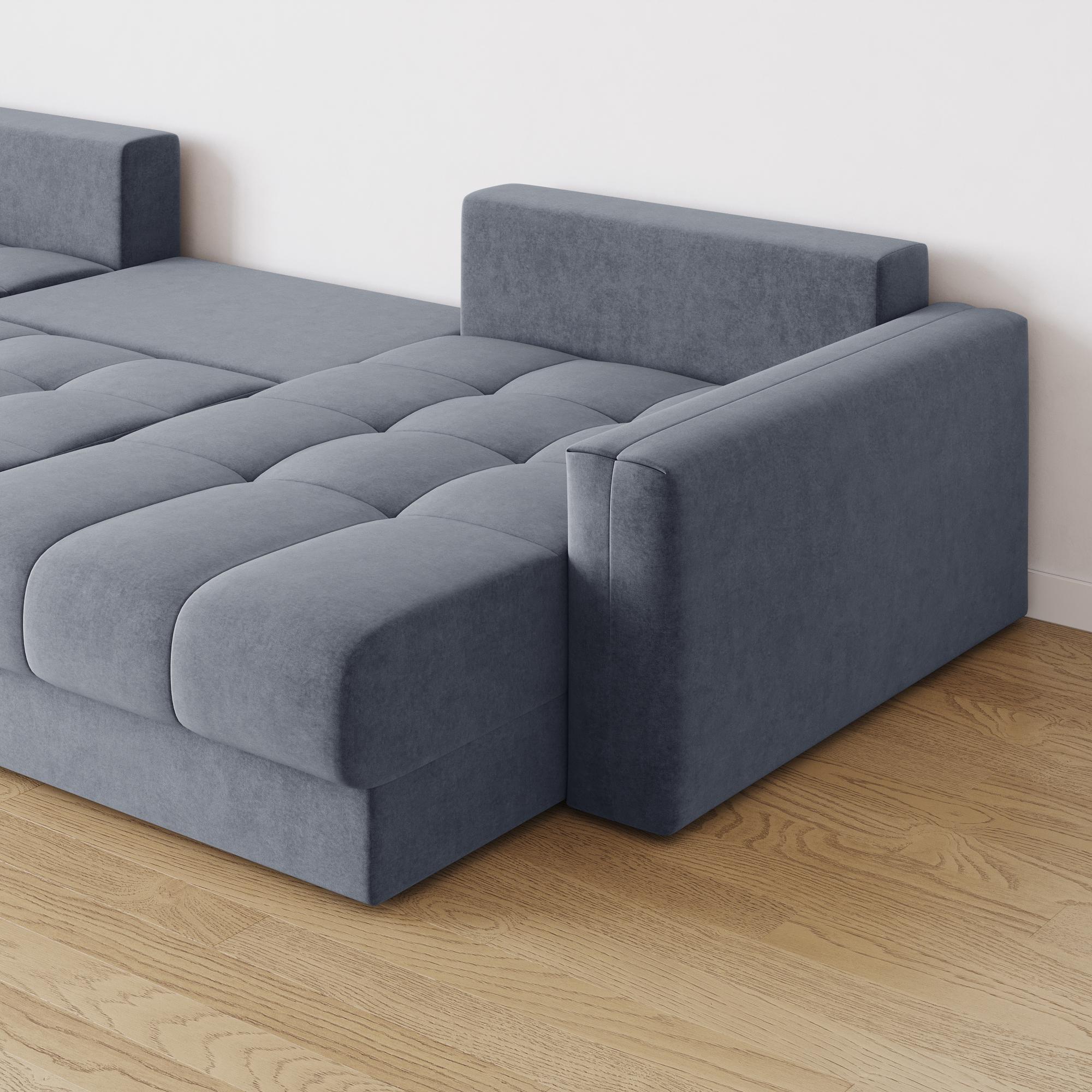 Lazurit Диван угловой П-образный Дензел