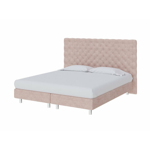 PROxSON Кровать Paris Boxspring Lift (Ткань: Велюр Лофти Мокко) 90x200