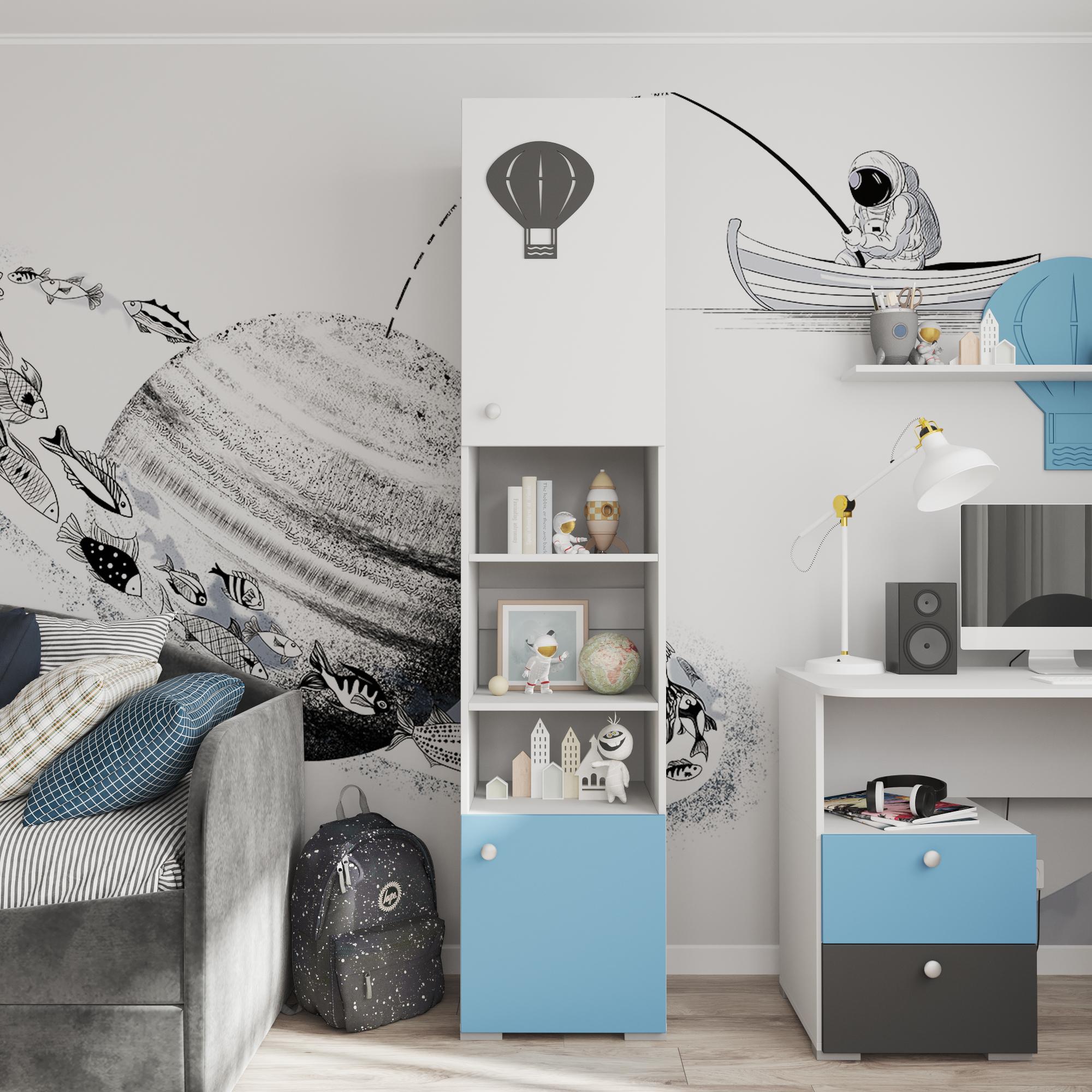 Lazurit Шкаф-стеллаж Кидсберг