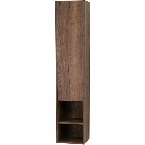 Шкаф-пенал BelBagno KRAFT-1600-1A-SC-RT-L 33 см левый, Rovere Tabacco