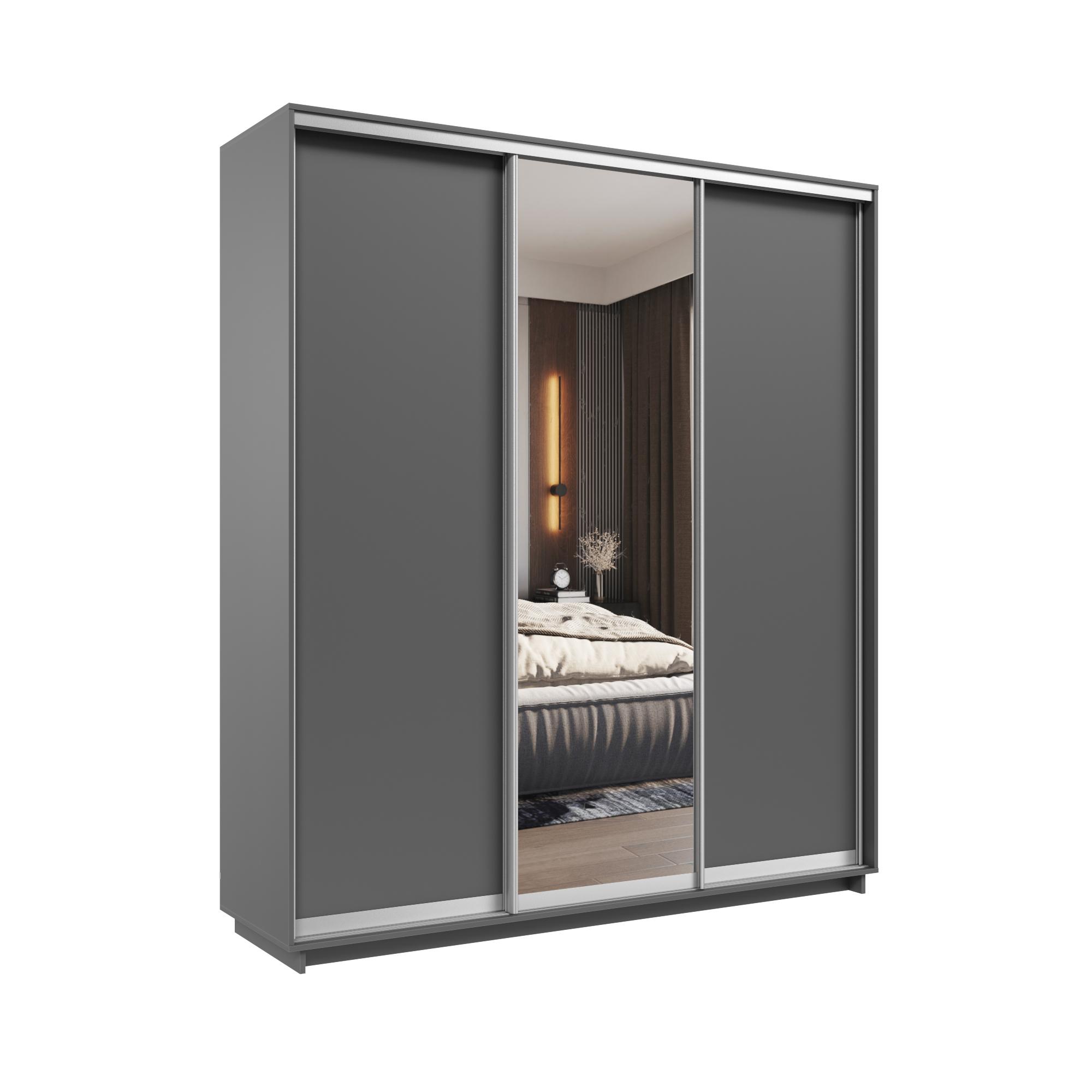 Lazurit Шкаф-купе 3-дверный Фреско