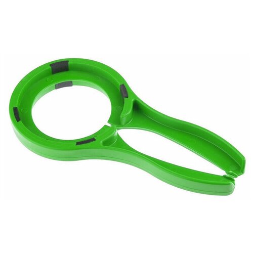 Открывалка ключ для банок с винтовыми крышками диаметром 66 и 82 мм, зеленый
