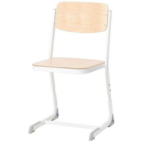 Ученический стул Hoff, 38х75(83)38, цвет берёза, белый