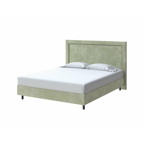 PROxSON Кровать London Boxspring Standart (Ткань: Велюр Лофти Олива) 180x200