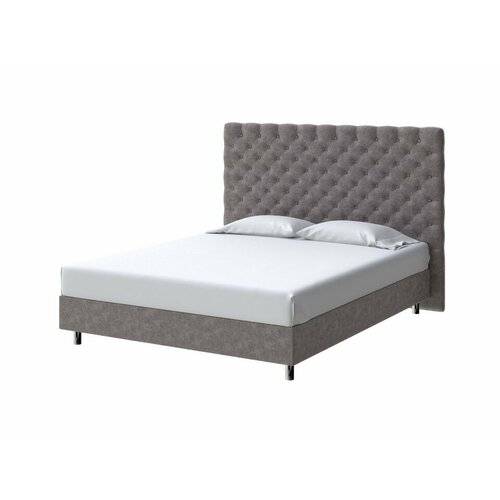 PROxSON Кровать Paris Boxspring Standart (Ткань: Велюр Gratta 7 Жареный миндаль) 120x200