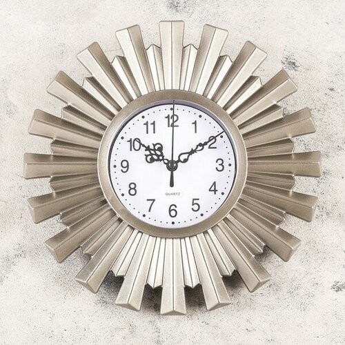 Часы настенные, серия: Интерьер, "Амерри", 25х25 см, микс 4457338 .