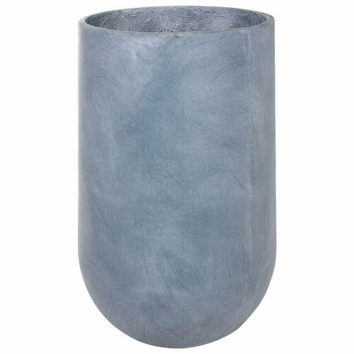 Nobilis Marco Высокий цветочный горшок, вазон Stone grey Jar D51хH90, синий