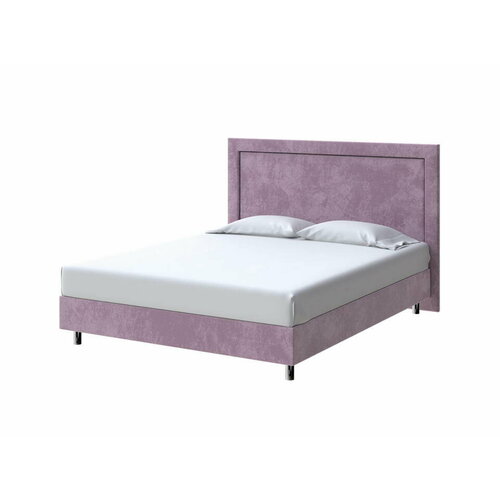 PROxSON Кровать London Boxspring Standart (Ткань: Велюр Лофти Слива) 90x200