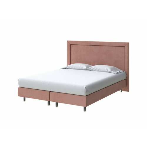 PROxSON Кровать London Boxspring Lift (Ткань: Велюр Ultra Амаретто) 200x200