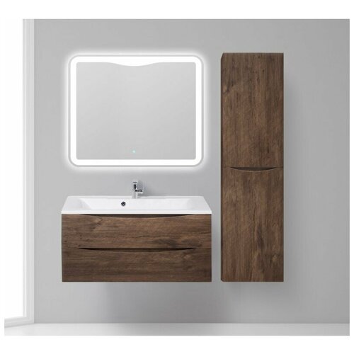 Шкаф-пенал Belbagno FLY-MARINO-1500-2A-SC-RW-P-R Rovere Moro правый