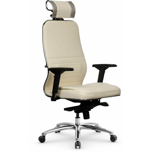 Компьютерное офисное кресло Metta Samurai КL-3.04 MPES Молочное