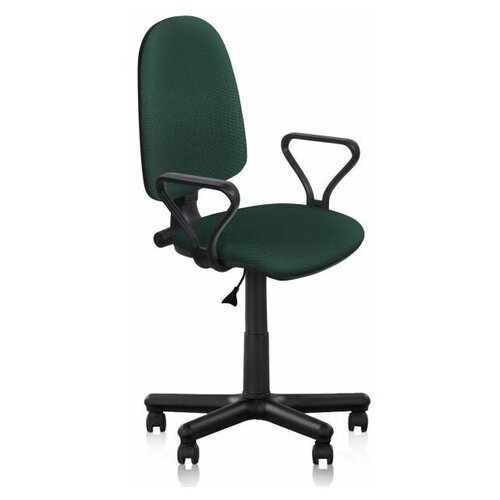 Компьютерное кресло Nowy Styl PRESTIGE GTP CPT RU офисное, обивка: текстиль, цвет: темно-зеленый С-32