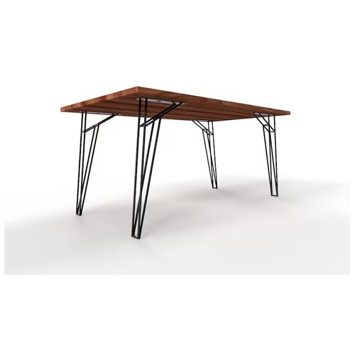 Обеденный прямоугольный универсальный стол в стиле Лофт Модель 38
