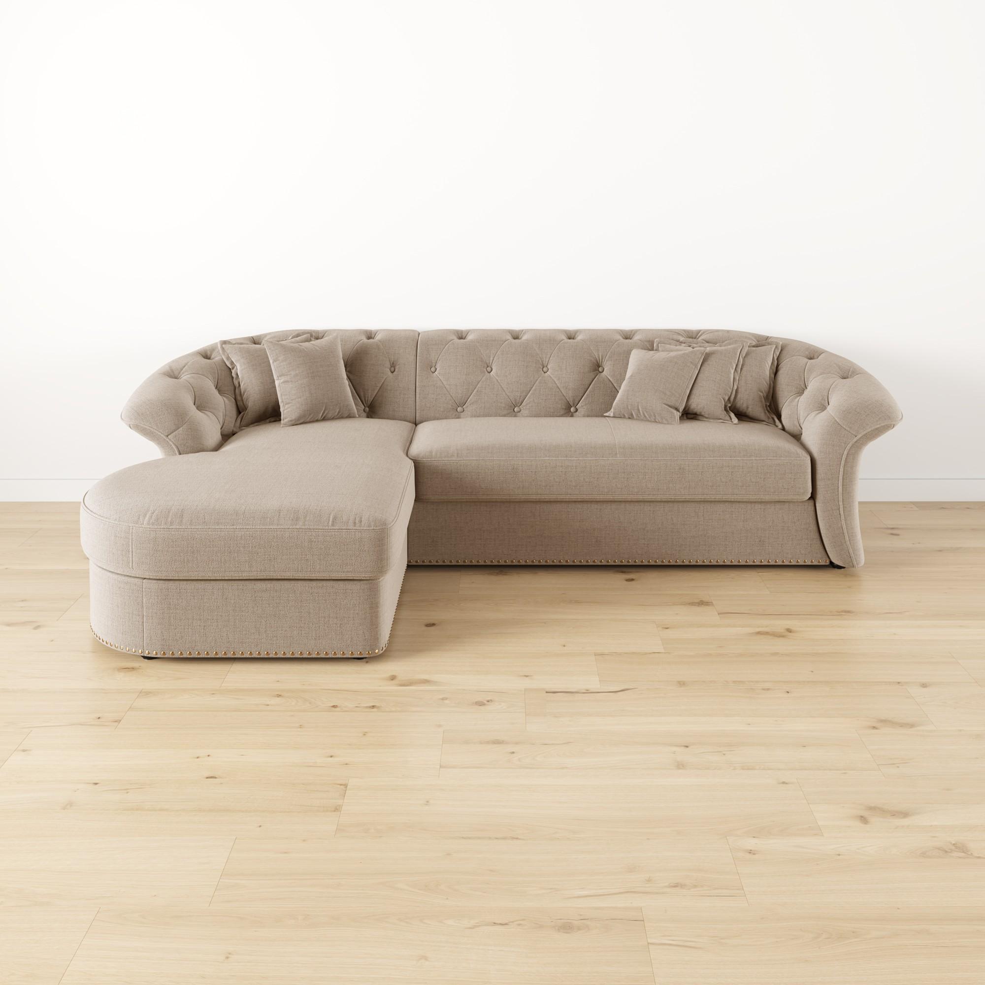 Lazurit Диван угловой левый Гермес