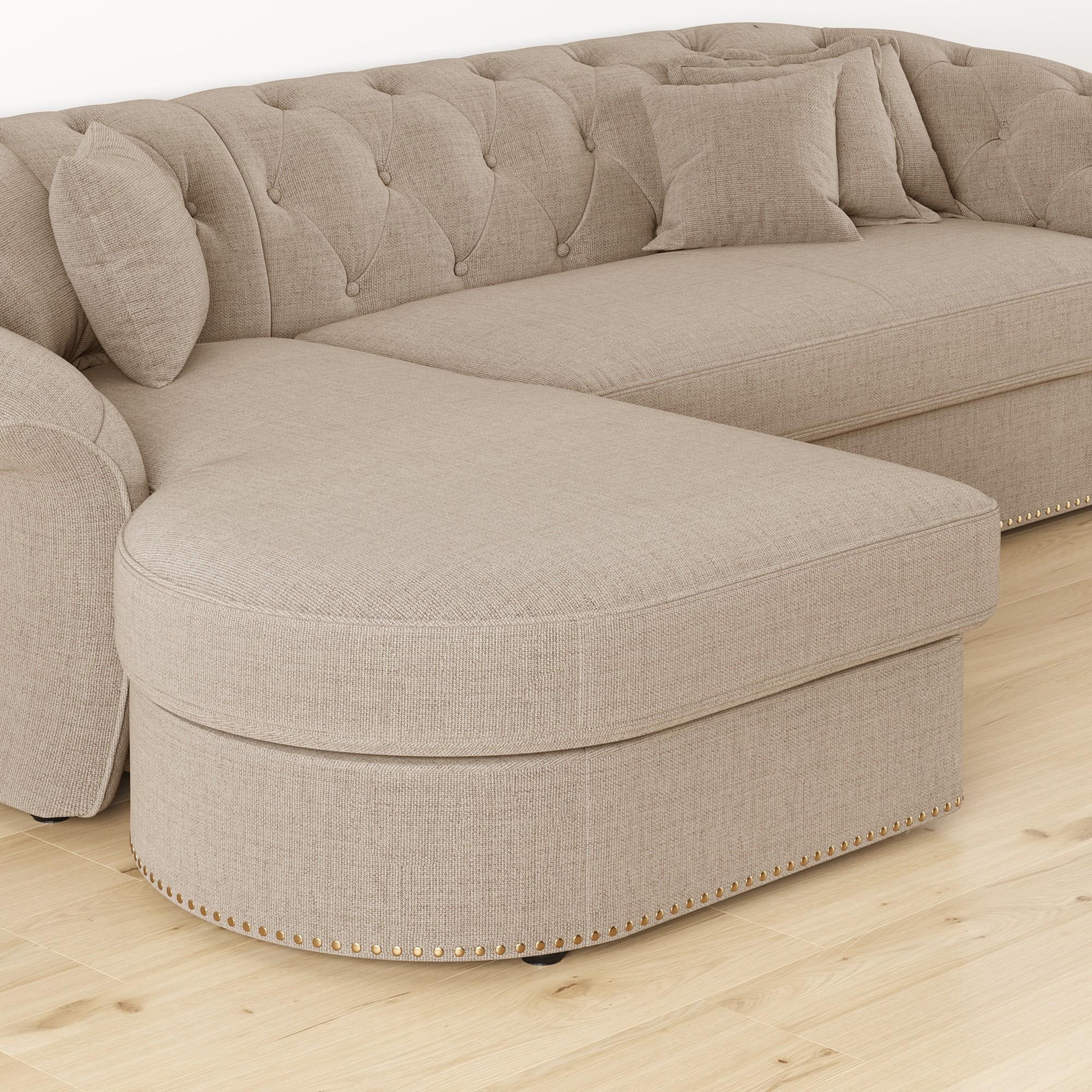 Lazurit Диван угловой левый Гермес