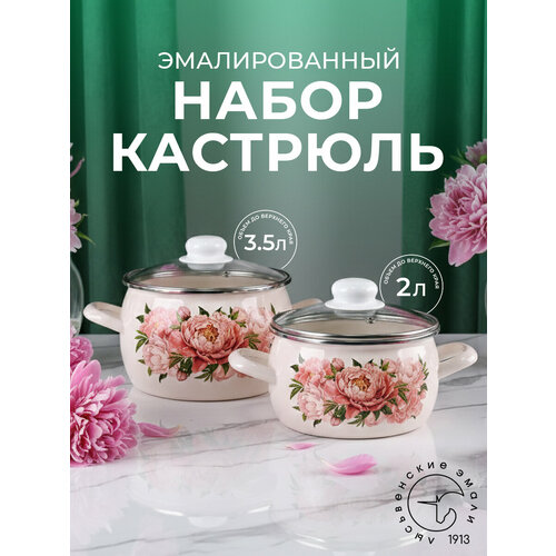 Набор кастрюль Лысьвенские эмали 