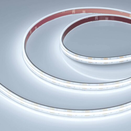 Лента герметичная COB-PS-X560-12mm 24V White6000 (9.6 W/m, IP67, 10m) (Arlight, 5 лет) 048907