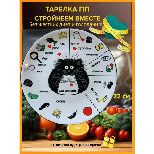 Тарелка круглая 