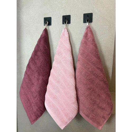 Полотенце для рук и лица / комплект махровое полотенце - 3 шт