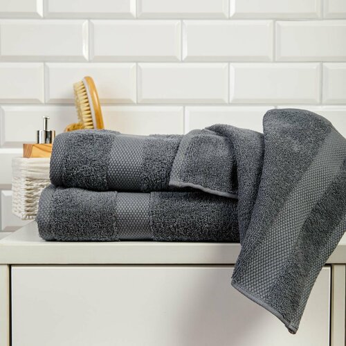 Комплект полотенец махровых Графит 05-068 30х60;50х90;70х140 (3 шт.),