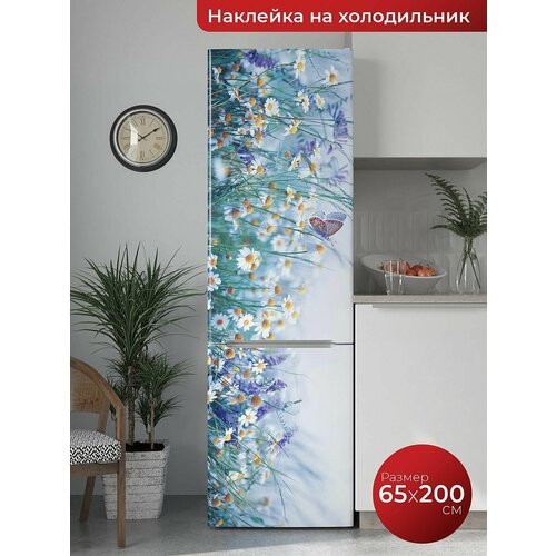 Самоклеящаяся пленка на холодильник. Интерьерная наклейка для мебели.