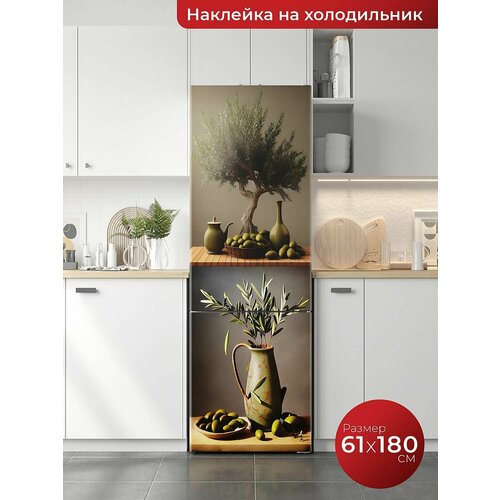 Самоклеящаяся пленка на холодильник. Интерьерная наклейка для мебели.