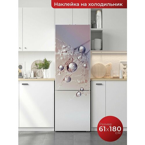 Самоклеящаяся пленка на холодильник. Интерьерная наклейка для мебели.