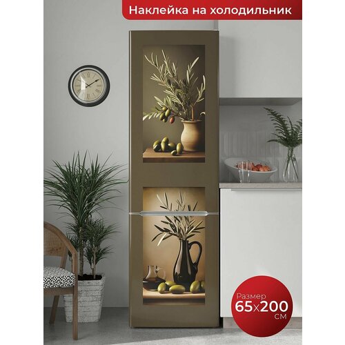 Самоклеящаяся пленка на холодильник. Интерьерная наклейка для мебели.
