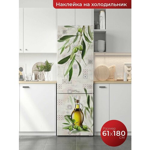 Самоклеящаяся пленка на холодильник. Интерьерная наклейка для мебели.