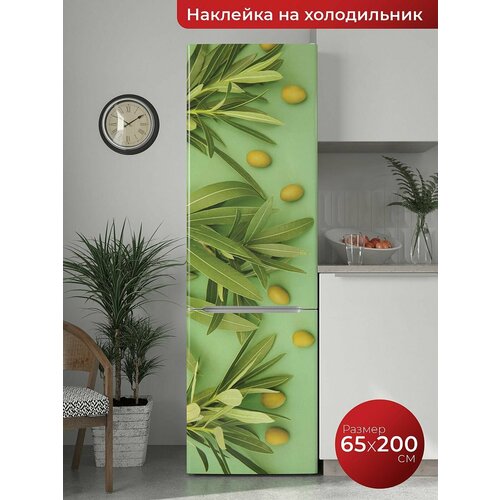 Самоклеящаяся пленка на холодильник. Интерьерная наклейка для мебели.