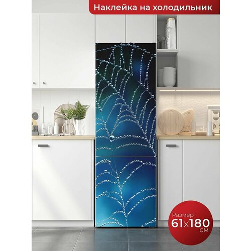 Самоклеящаяся пленка на холодильник. Интерьерная наклейка для мебели.