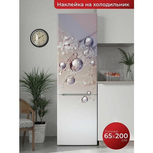 Самоклеящаяся пленка на холодильник. Интерьерная наклейка для мебели.
