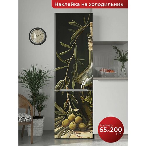 Самоклеящаяся пленка на холодильник. Интерьерная наклейка для мебели.