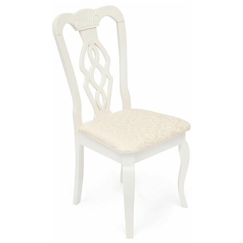 Стул с мягким сиденьем TetChair Aphrodite Ivory white