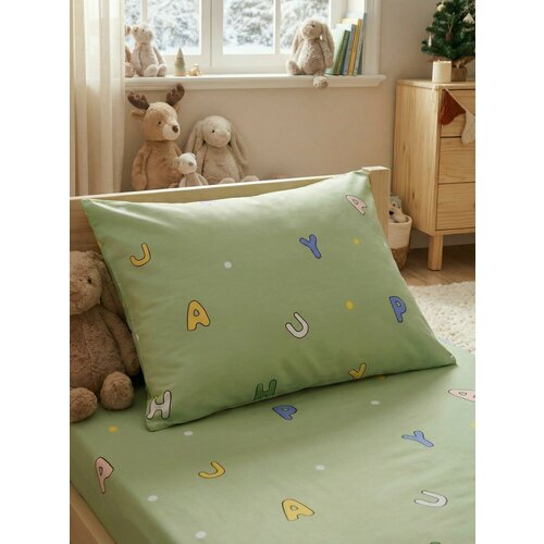 COROCOCO Наволочка на молнии Алфавит 40х60