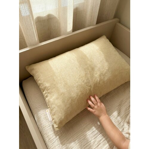 COROCOCO Наволочка на молнии Песочное плетение 40х60