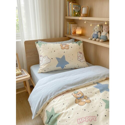 COROCOCO Наволочка на молнии Звездный мишка 40х60