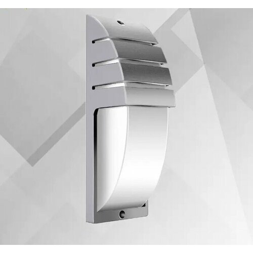 Уличный настенный светильник 12W/E27 IP65 BLACK Теплый свет