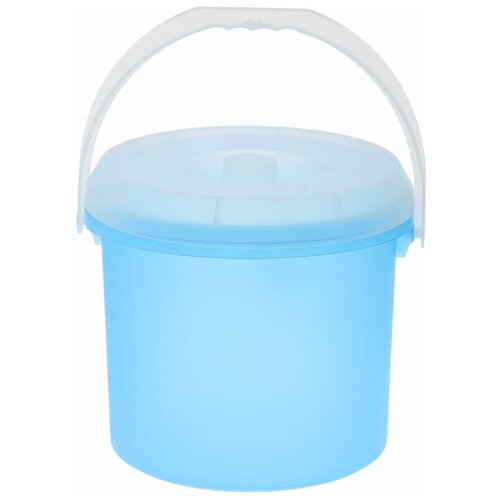 Ведро с крышкой Darel plastic, 15 л, цвет микс