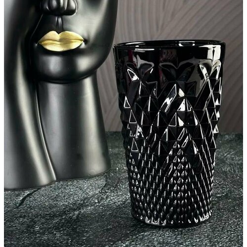 Набор из 6-ти стаканов Black Glass Объем: 340 мл