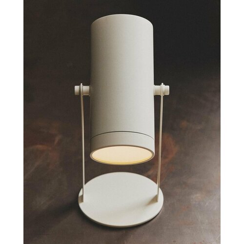 USB-аккумуляторная настольная лампа, 21 x 10 x 10 см, экрю, ZARA HOME, 4321/047