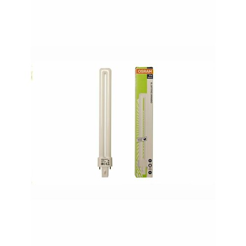 OSRAM DULUX S 11 W/840 G23 лампа компактная люминесцентная 11W 900Lm холодный белый (5шт)