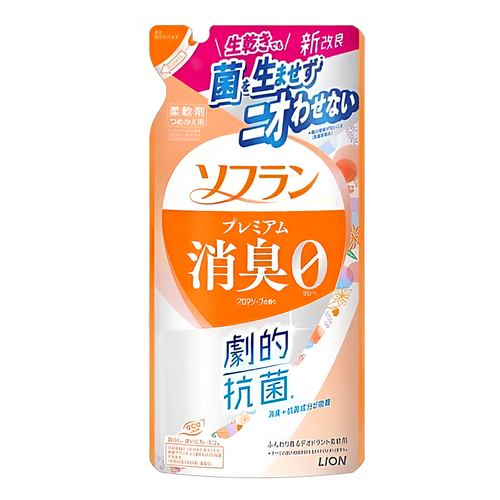 Кондиционер для белья Lion Япония Soflan Aroma natural, аромат мыла, 380 мл