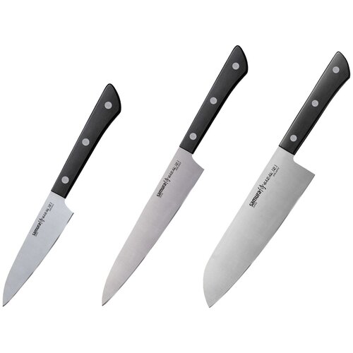 Набор ножей Samura Harakiri SHR-0330, черный