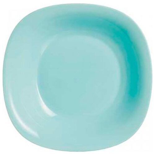 Luminarc Тарелка суповая Carine 21х21 см Light Turquoise 21 см 1 775 мл 21 см 3.5 см 21 см