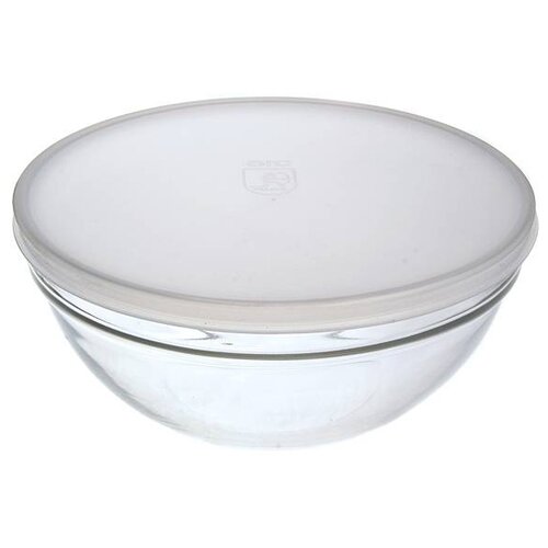 Luminarc Салатник с крышкой Empilable, 23 см, 23х23 см, 2.9 л, 1 шт., прозрачный