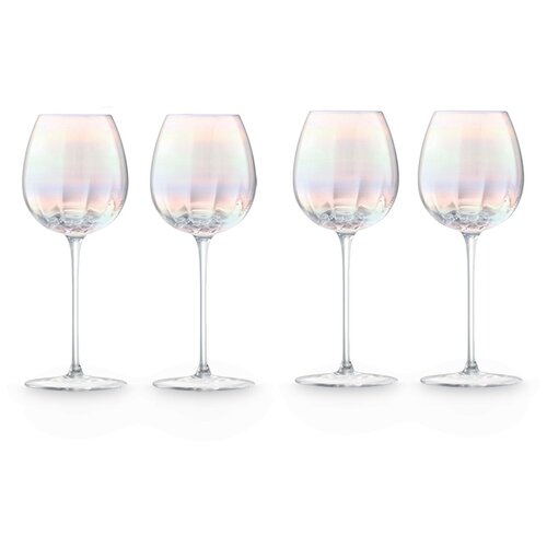 Набор бокалов LSA Pearl White Wine Glass PE02 4 325 мл бесцветный 8.3 см 20.5 см