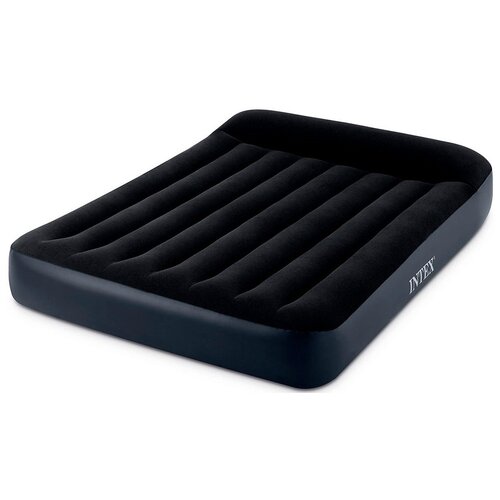 Надувной матрас Intex Pillow Rest Raised Bed Fiber-Tech 64148 темно-синий 137 см