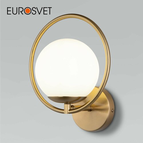 Бра / Настенный светильник Eurosvet Ringo 50289, E27, 60 Вт, цвет золото